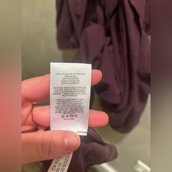 Express purple Jumpsuit size 6 fall lightweight feminine casual - Picture 5 of 16